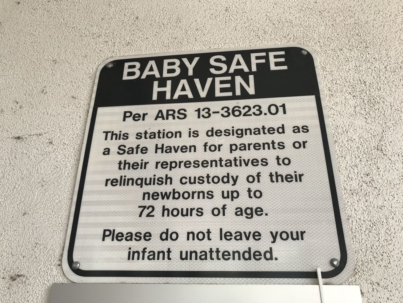 Newborn Surrendered At Tucson Fire Station Under Arizona's Safe Haven Law