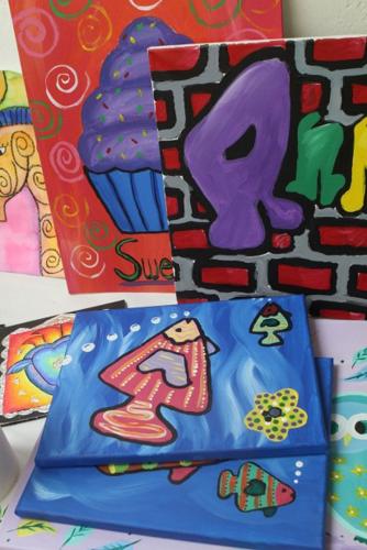 Cabernet, canvas and creativity    