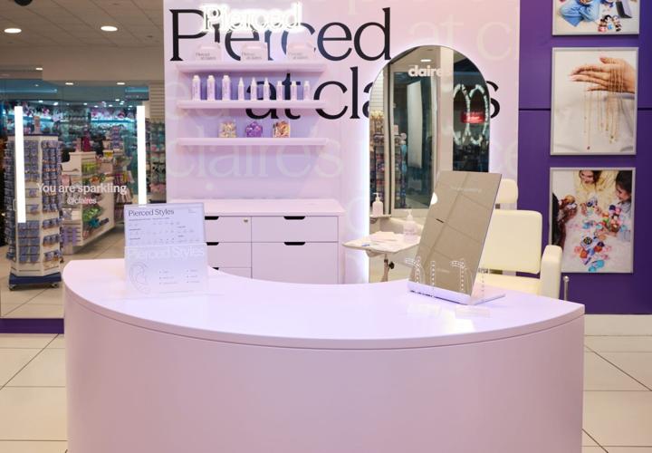 Claire's overhauls ear piercing experience for Gen Alpha