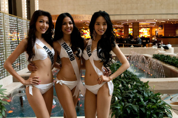 Contestants get ready for Miss Universe
