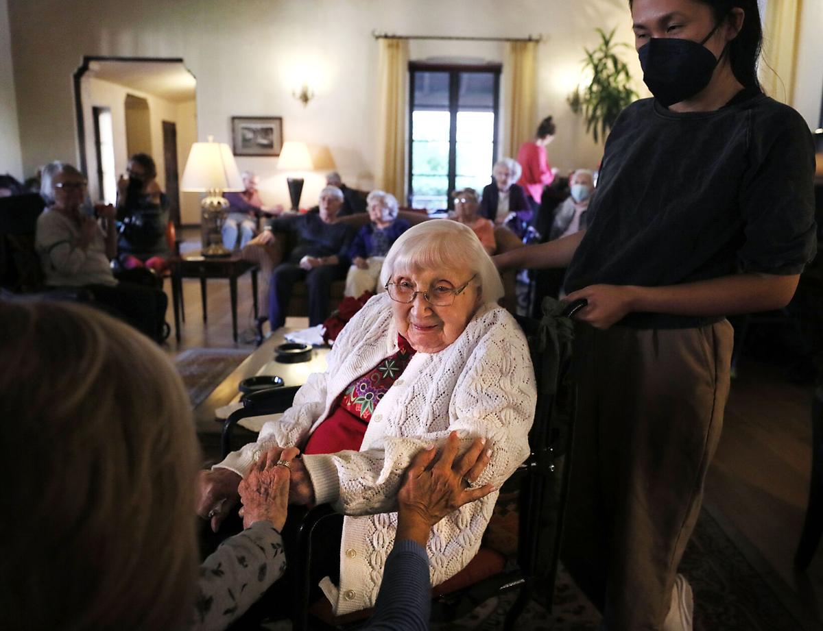 Amy Jean Knorr, 106th birthday, Tucson, 2022