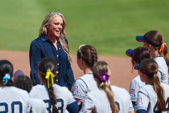 Jennie Finch, Arizona softball vs. Baylor | March 29, 2026