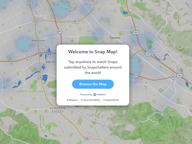 Snap Map