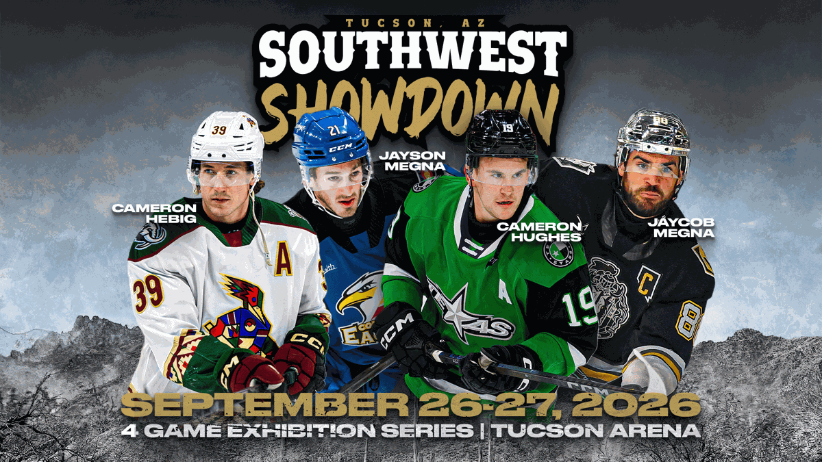 Tucson Roadrunners to Host Inaugural Southwest Showdown