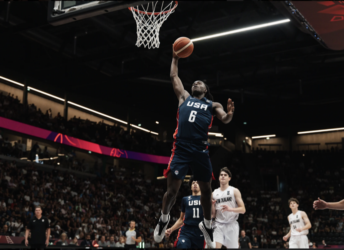 Caleb Holt USA vs New Zealand