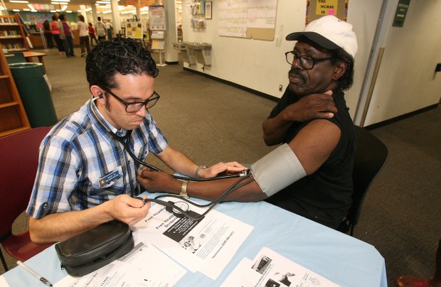 Library nurses look after those in need    