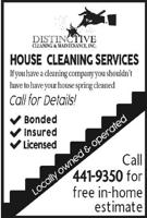 DISTINCTIVE Cleaning & Maintenance