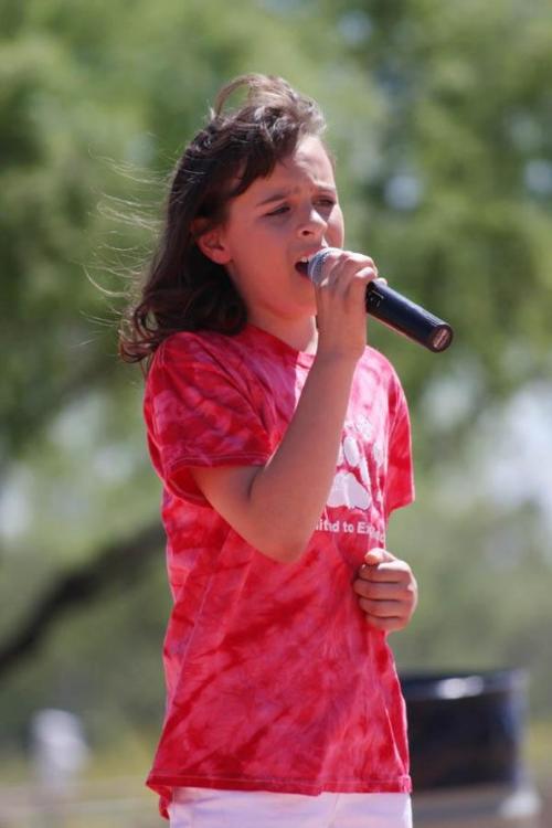 Pro-schools rally draws park crowd