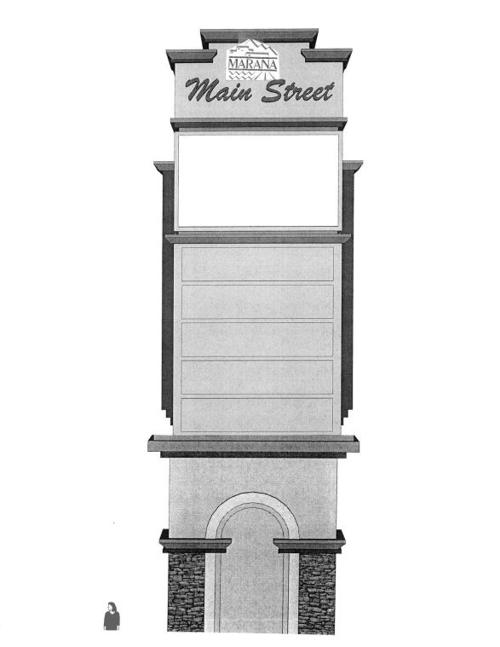 Town of Marana to gain top panel on new freeway monument sign at I-10