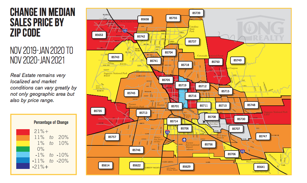 Tucson housing market continues boom; Oracle Road work on horizon | Business