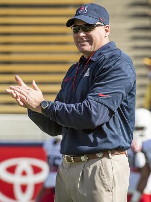Rich Rodriguez UA football