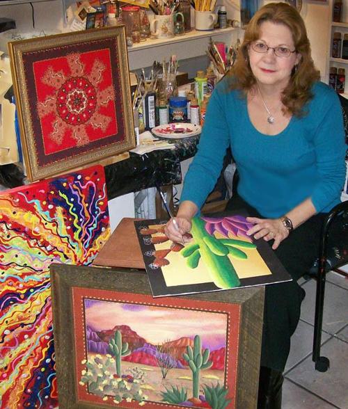 Uniting a painting to its frame
