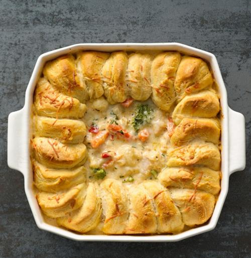 Turkey pot pie food
