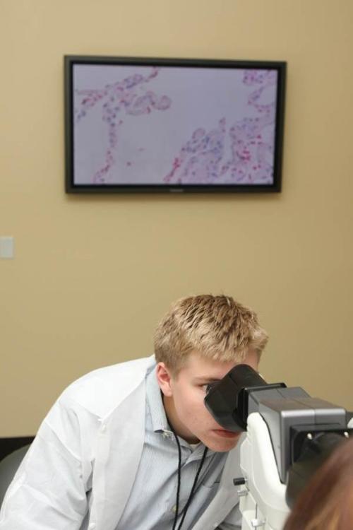 Students get a hands-on experience at Ventana