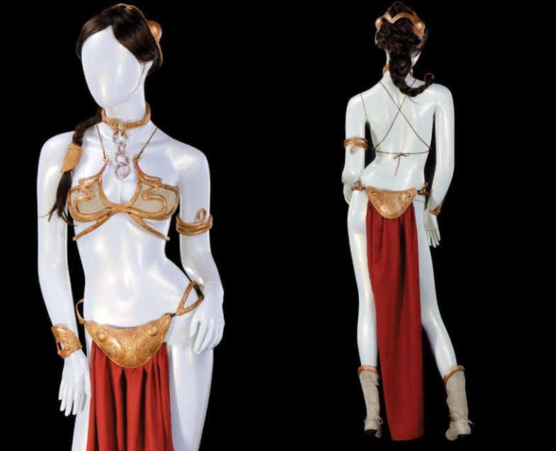 princess leia dress auction Lost, bloodied Princess Leia 'Star Wars' dress in $2M auction