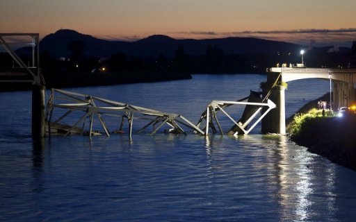 Bridge collapse