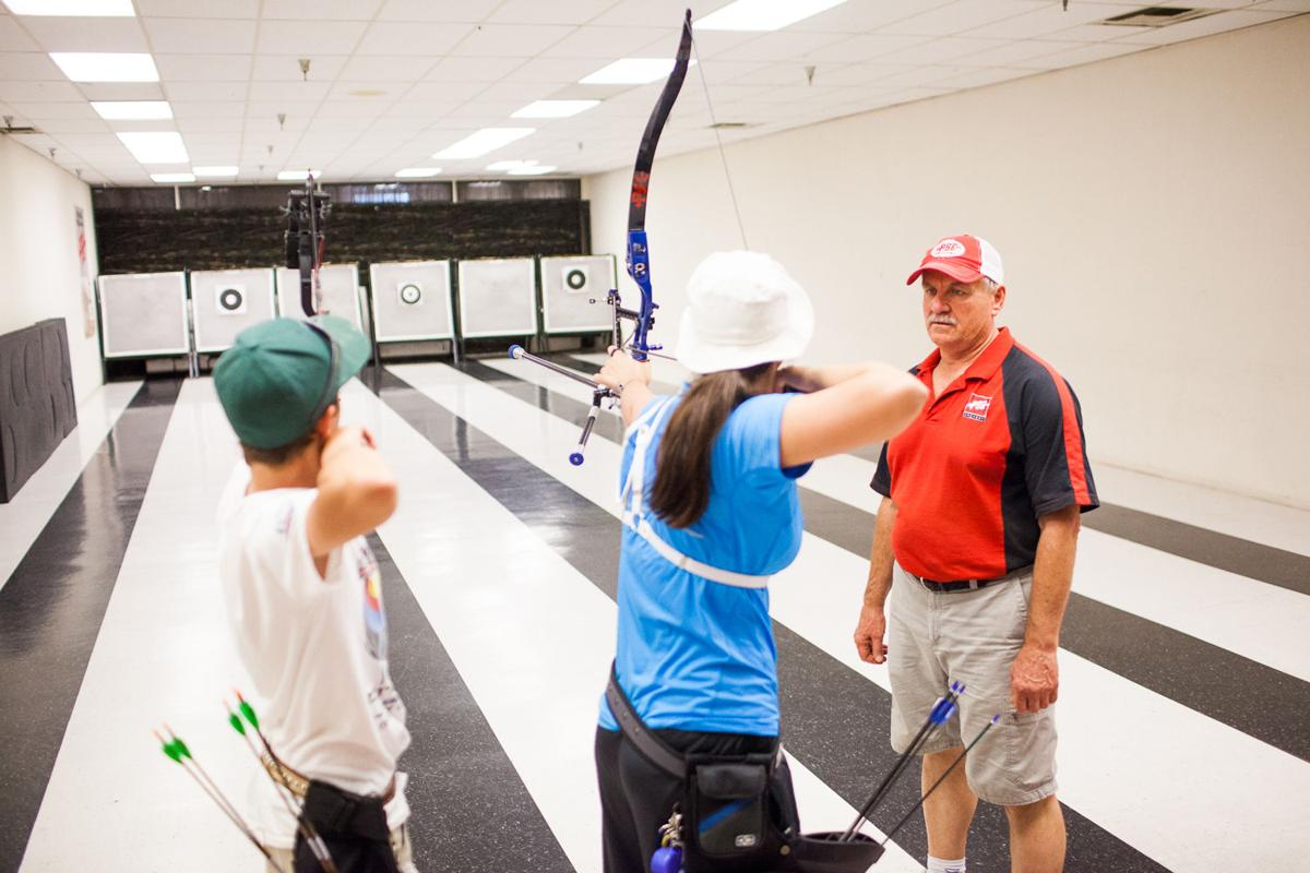 Olympic archery coach also instructs beginners News