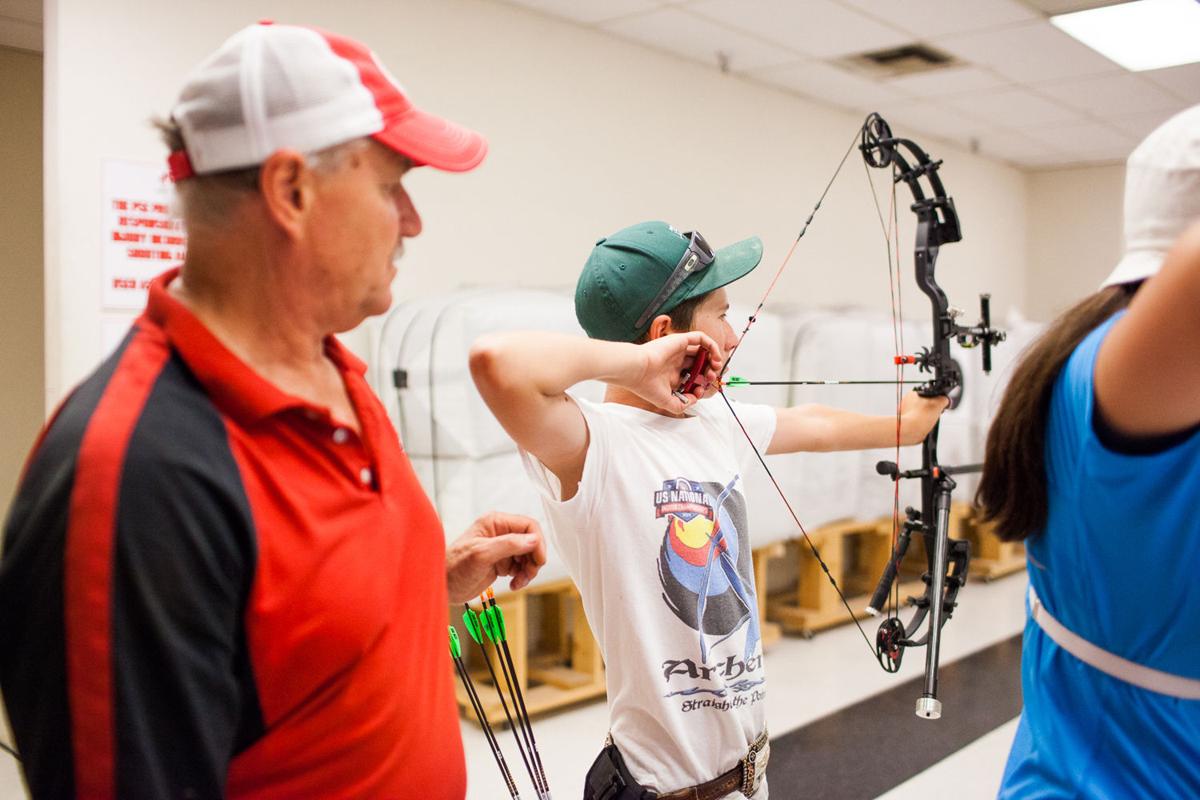 Olympic archery coach also instructs beginners News