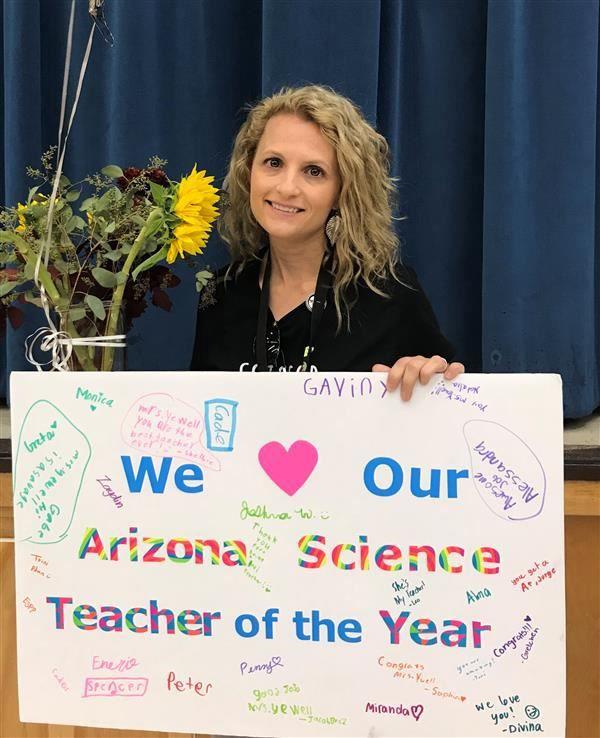 Donaldson Elementary Wins Arizona Science Teacher of the Year News