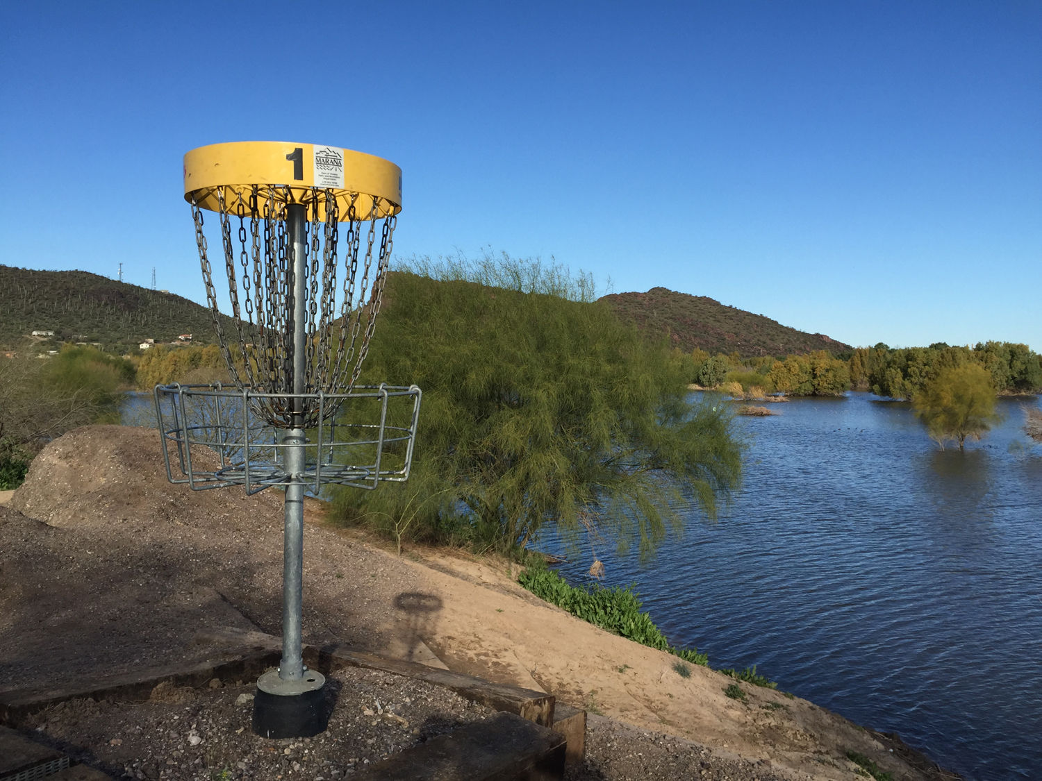 Disc golfers displaced by Lake Marana News tucsonlocalmedia