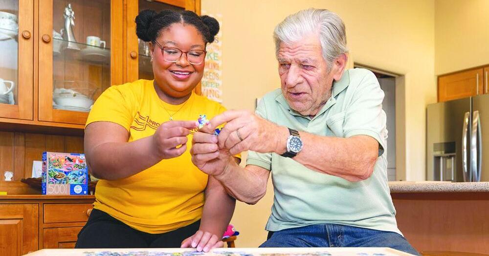 Students provide a lifeline for dementia Caregiver