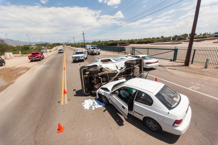 Rollover involving mail truck injures unseatbelted driver News