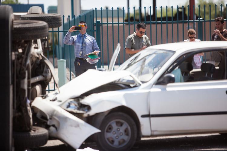 Rollover involving mail truck injures unseatbelted driver News
