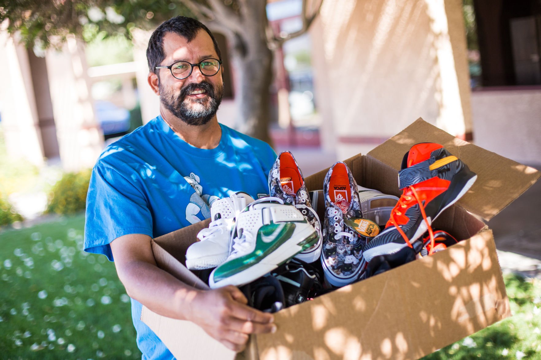 Kicks4Kids ensuring student success across Tucson | Back To School ... Andy Morales is on a mission to equip youth across the region with the shoes they need to succeed in school.