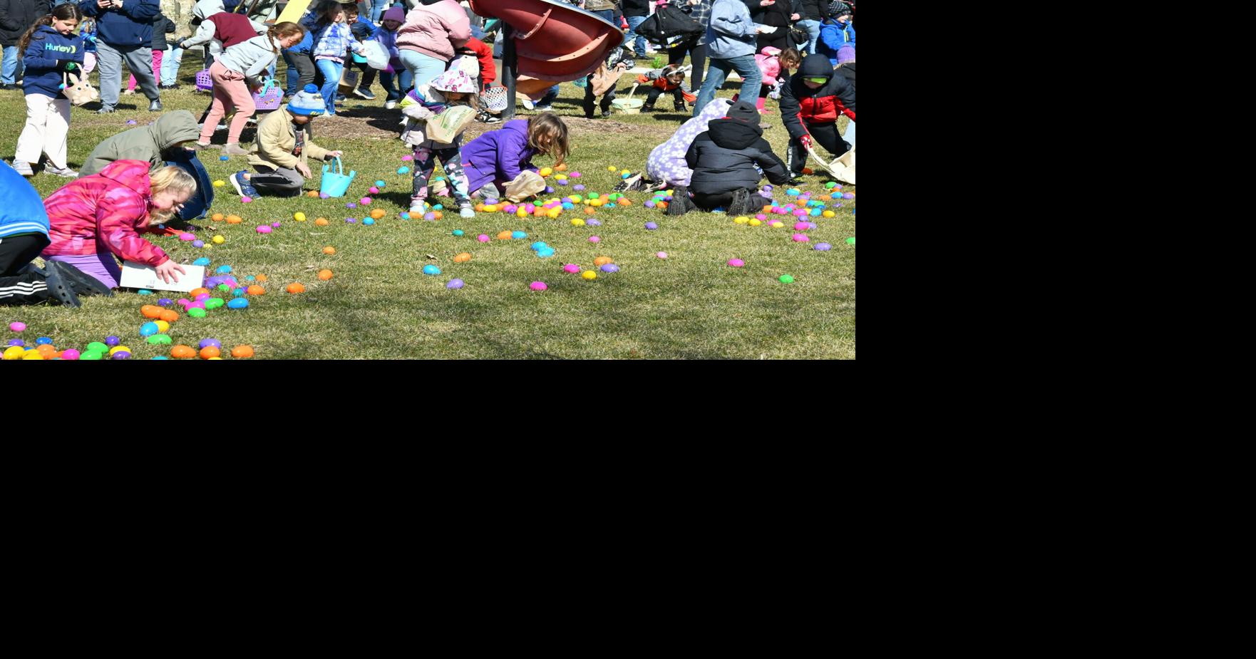 Chilly Weather Doesn’t Deter Crowd at Caro Easter Egg Hunt | News ...