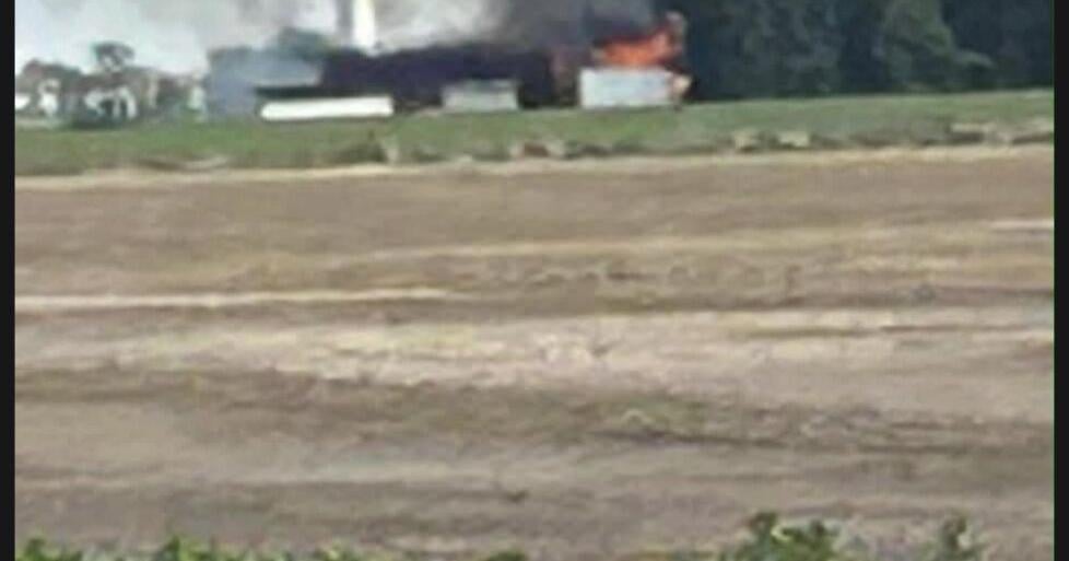 Eight Departments Fought Gilford Twp. Fire