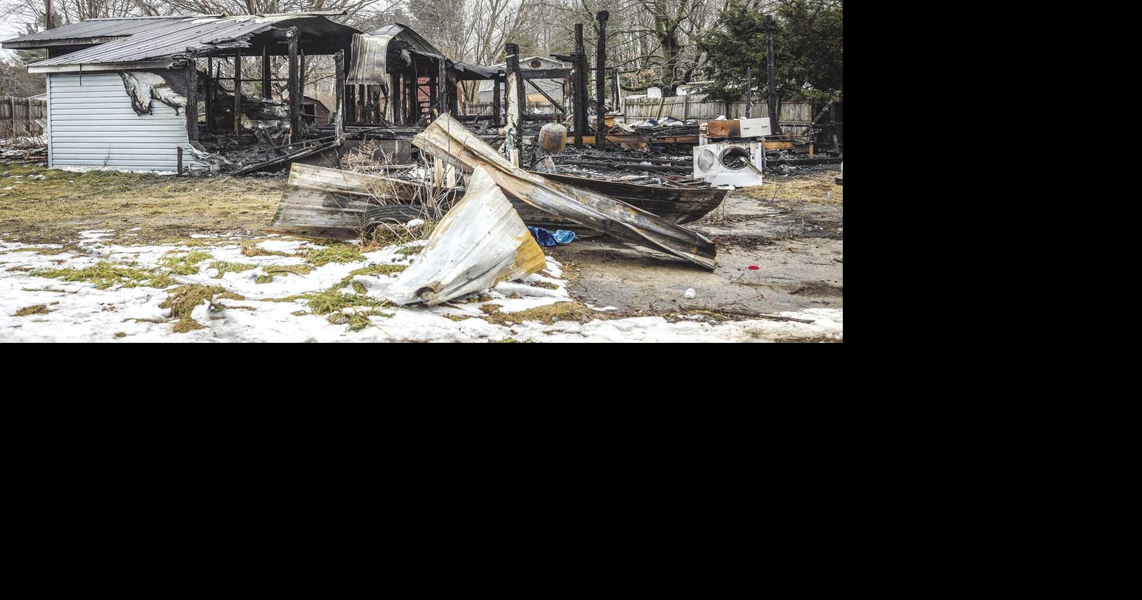 Former mobile home destroyed by fire | Local News | tuscolatoday.com
