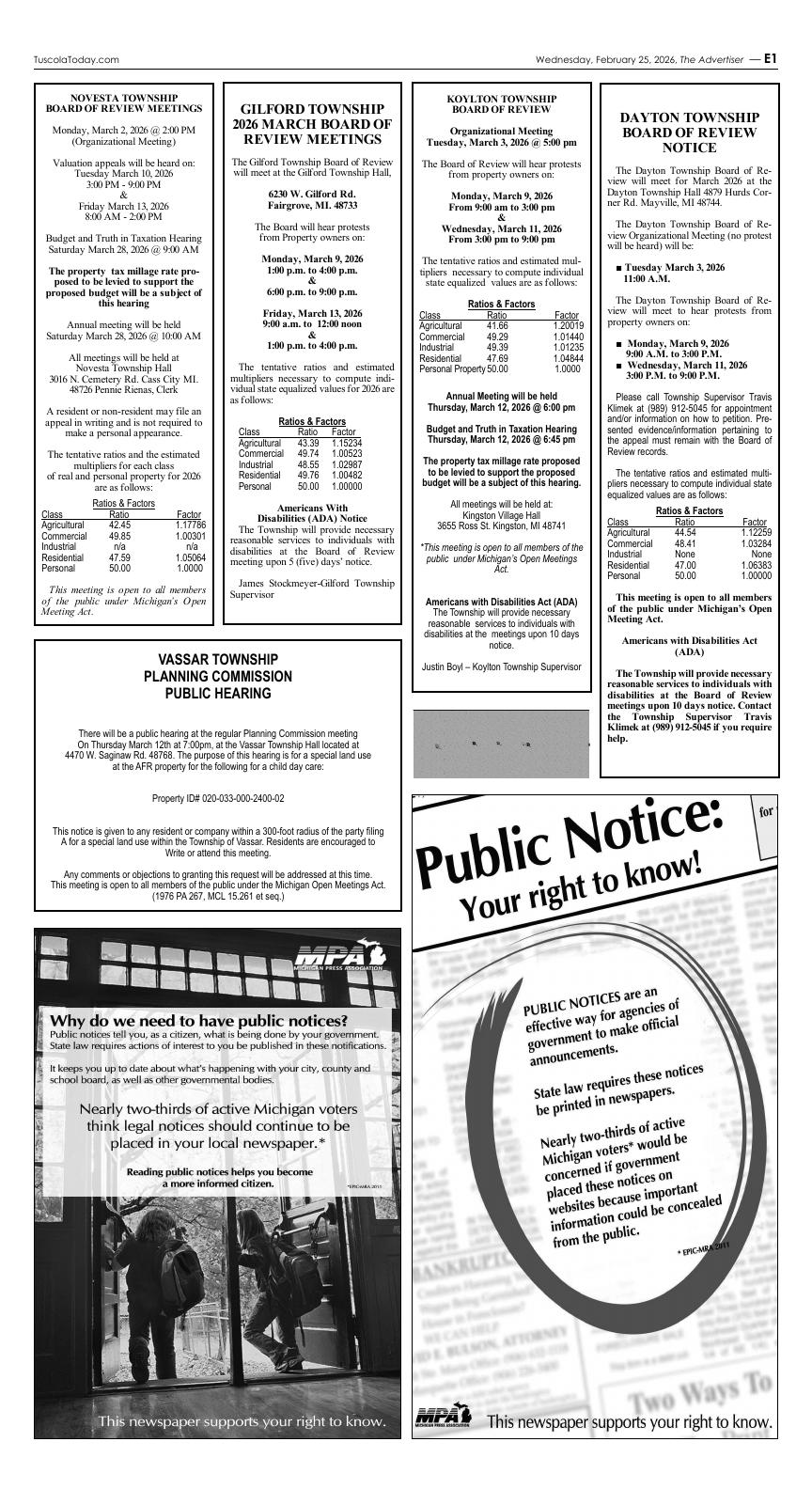Page E01 | e-Edition | tuscolatoday.com