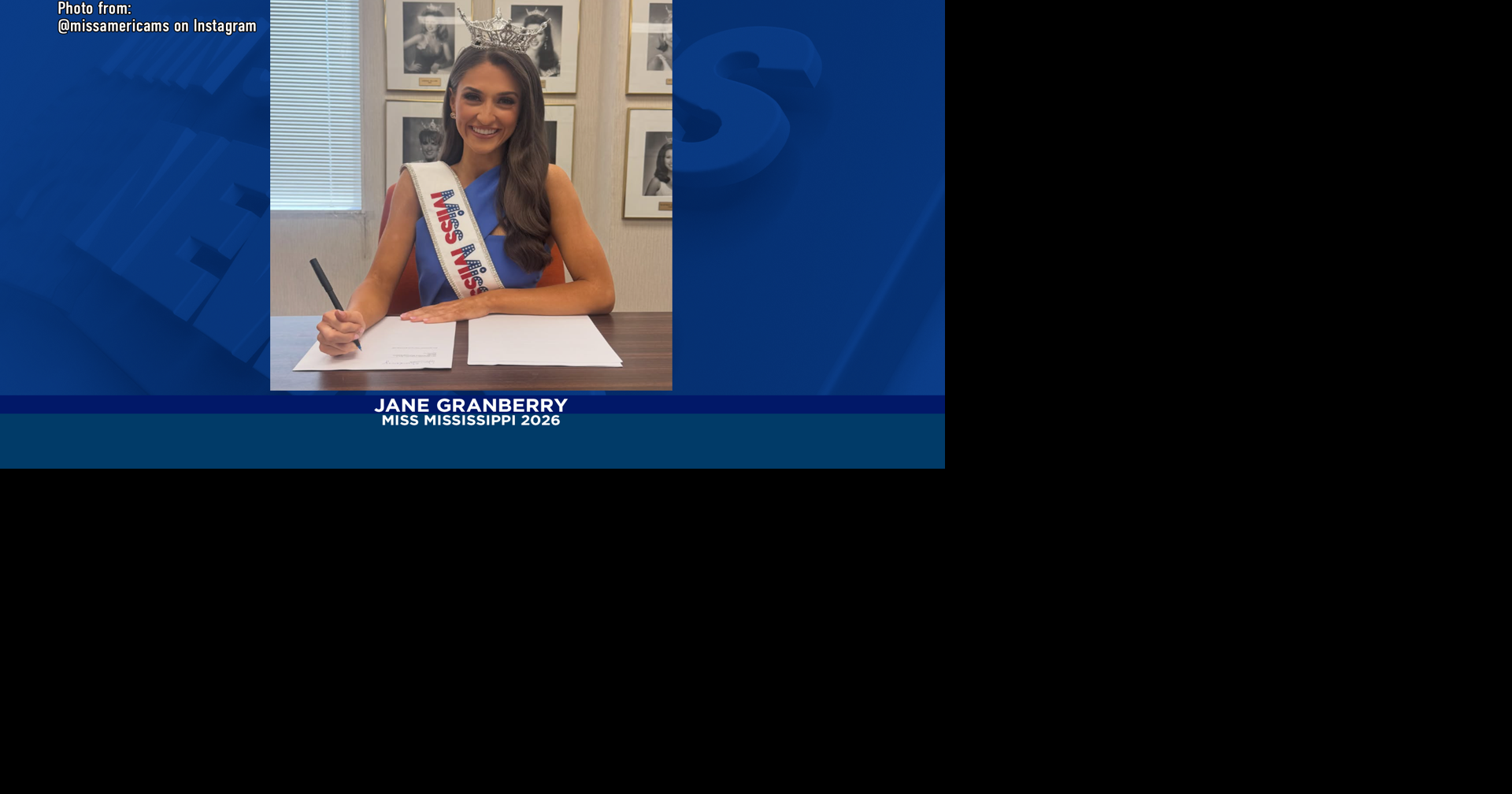 Hattiesburg native Jane Granberry crowned Miss Mississippi 2026