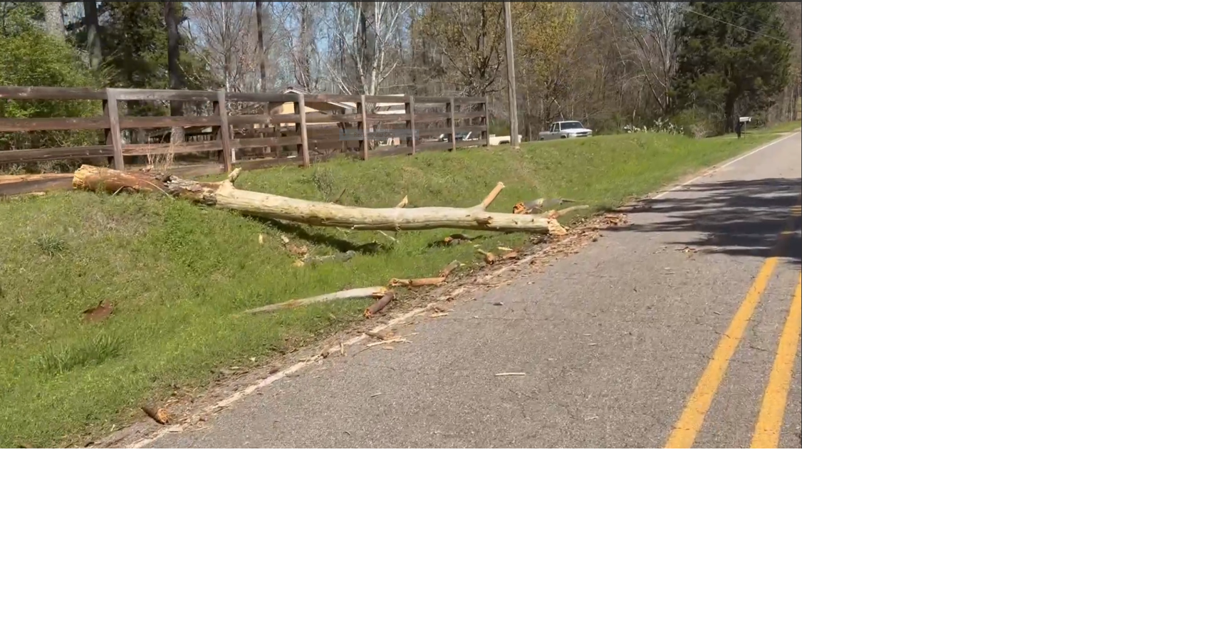 Severe storms cause damage and power outages in south Mississippi