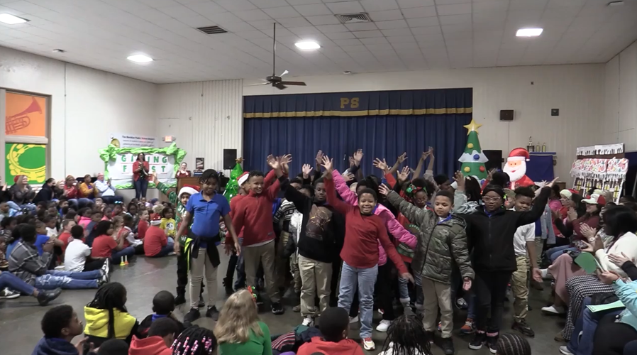 TO GIVE OR RECEIVE? Elementary Students find out the true meaning of