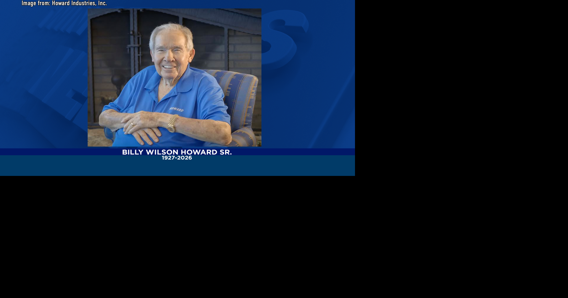 Howard Industries founder Billy Howard Sr. dies, leaves legacy