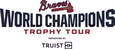 Atlanta Braves World Series Trophy visits Milledgeville