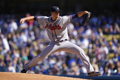 Braves Dodgers Baseball