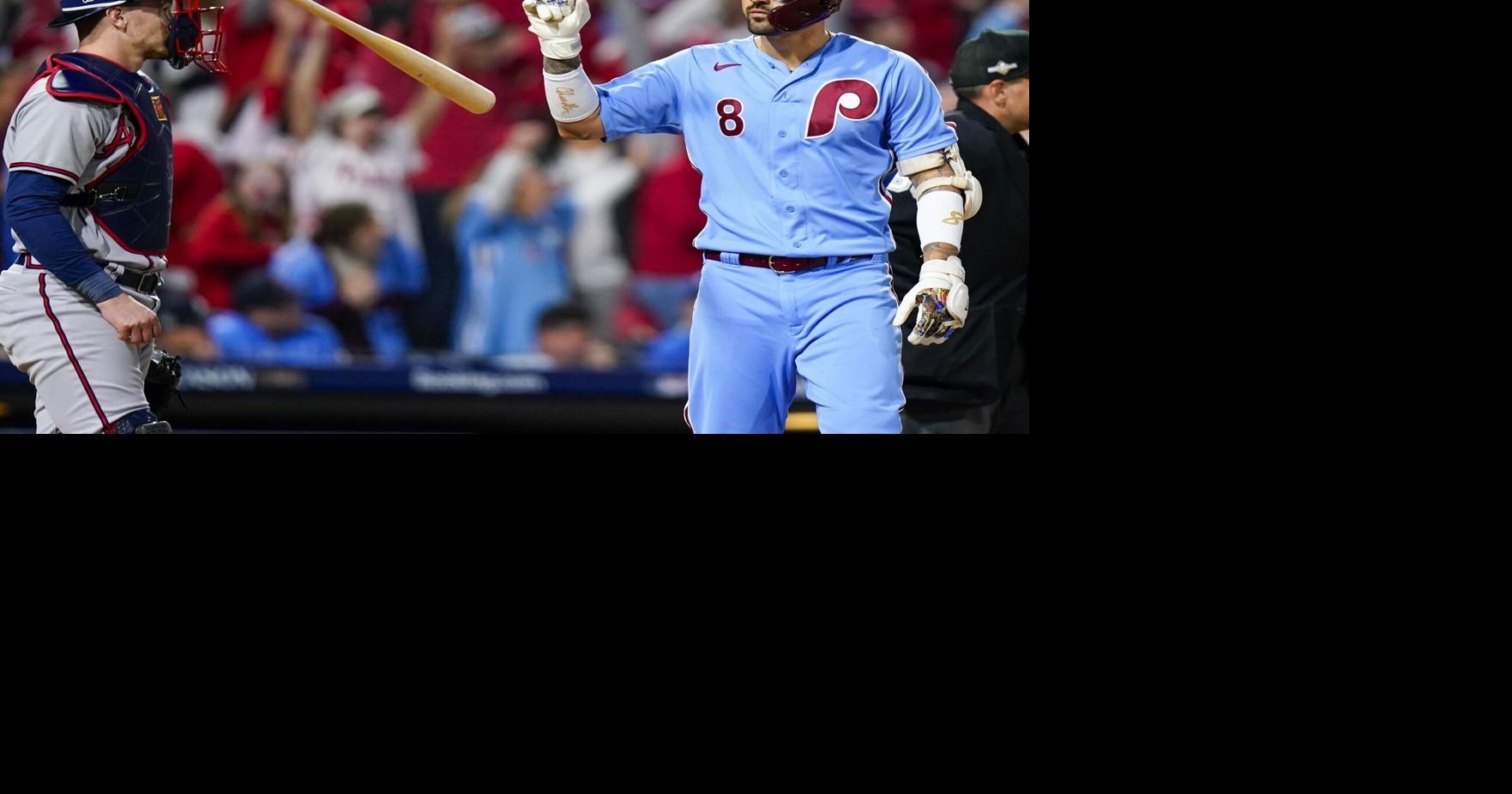 Bryce Harper's birthday wishes come true with a Phillies win in Game 1 of  the NLCS - The Boston Globe