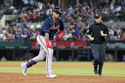 Arcia HR in 9th as Braves avoid series loss with 6-5 win in Texas