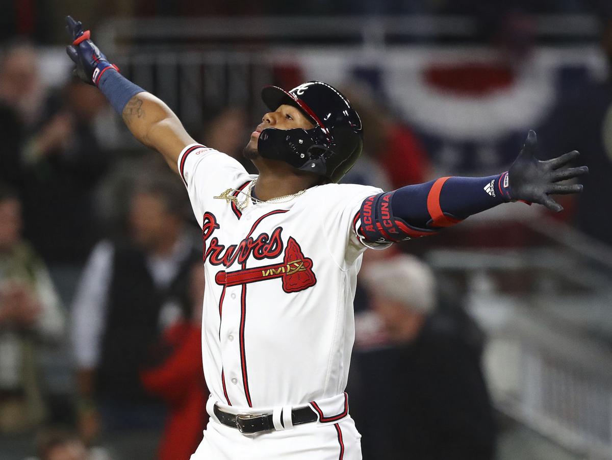 Acuna sent to minors because of collective bargaining agreement