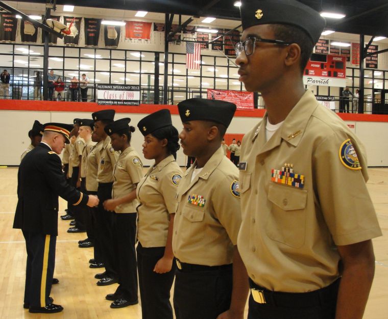 Navy ROTC Ribbon Unit: NJROTC Naval Science 4 Outstanding Cadet
