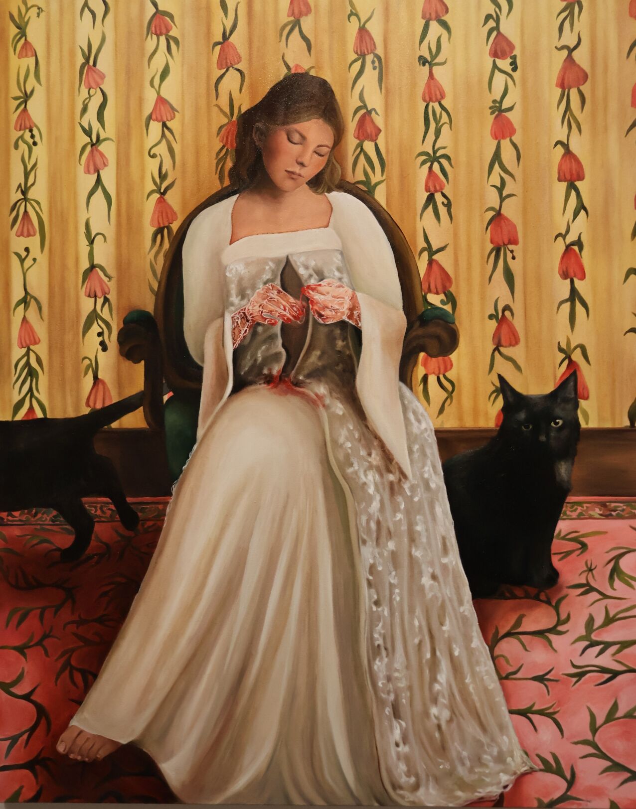 UNO senior Hayden Johnson reflects on her artistic themes and BFA ...