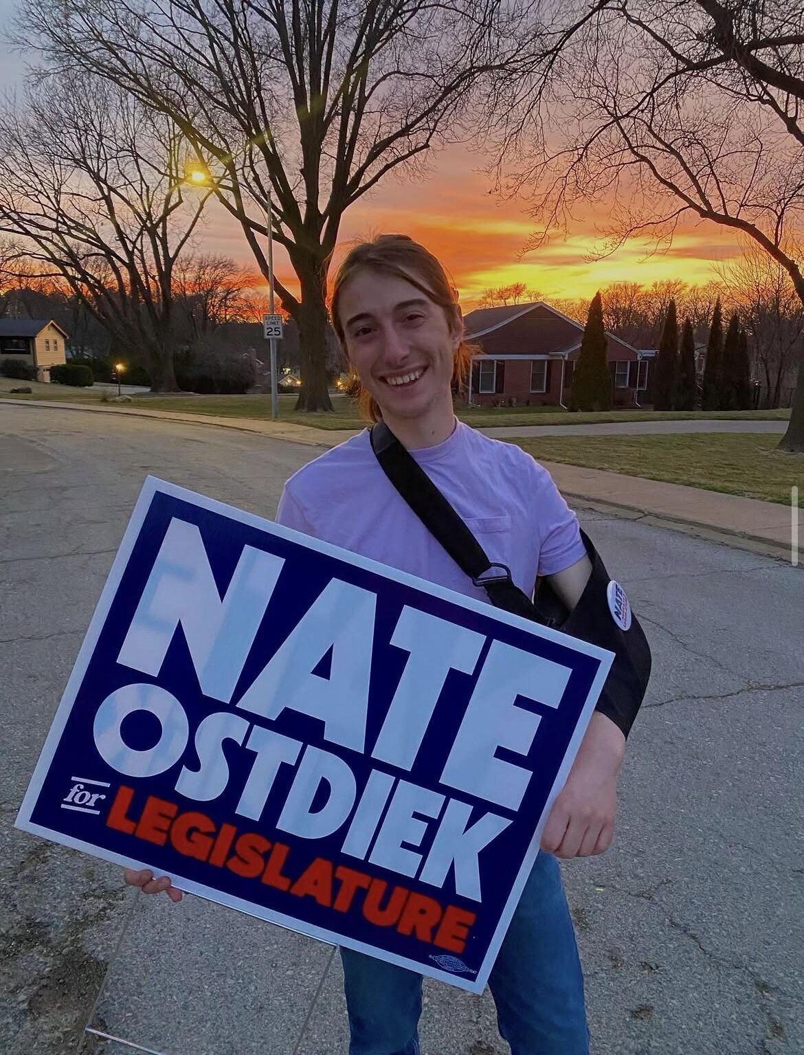‘Not a typical campaign’: UNO graduate student steams forward with legislative campaign after primary election