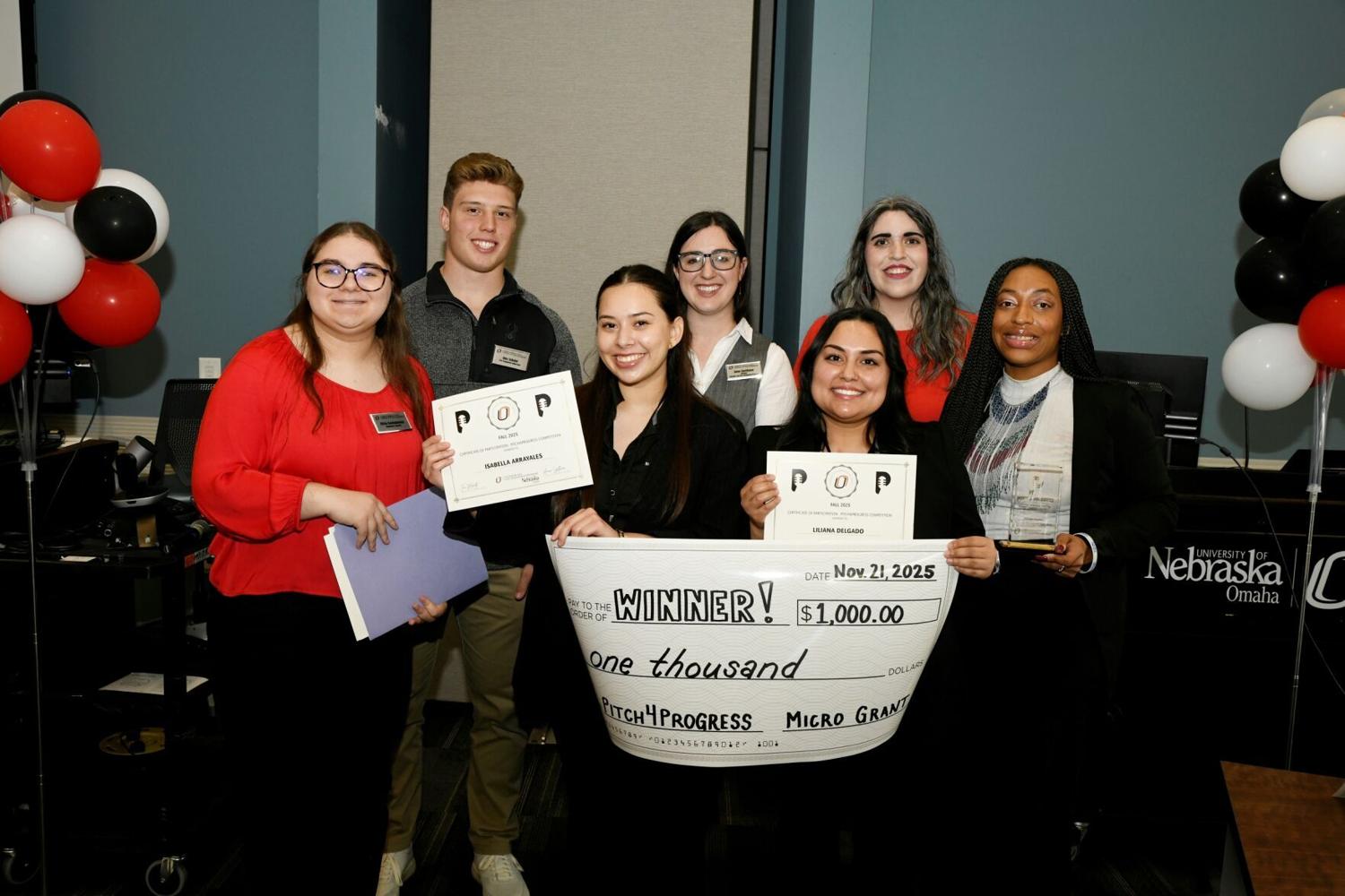 Delgado, Althouse and Arrayales win two thousand dollar grant at UNO's ...