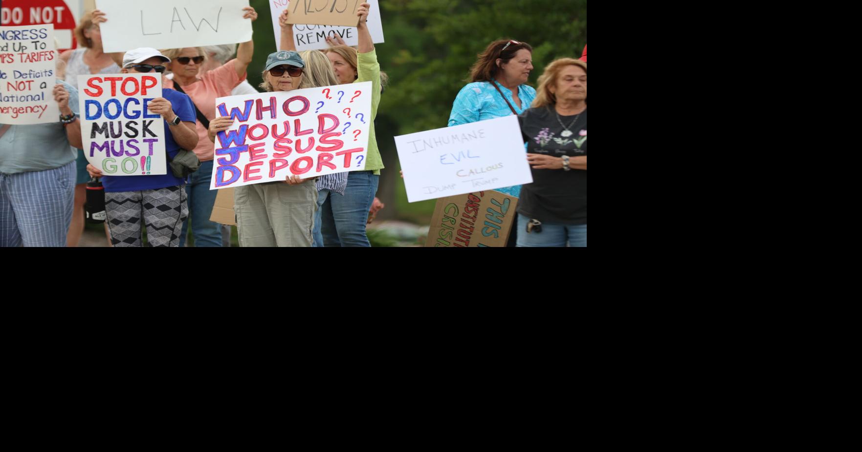 Protest takes place in front of city hall | News | upstatetoday.com