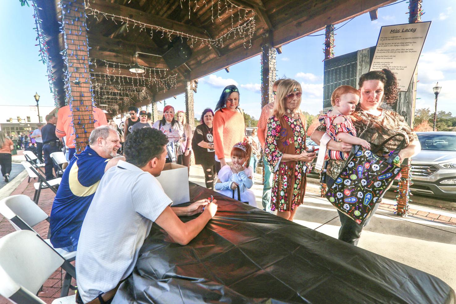 Halloween arrives in downtown Seneca News
