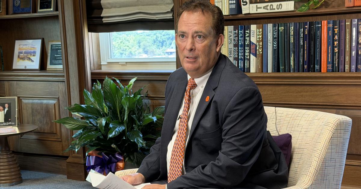 Ayers takes helm at Clemson University, pledges focus on students and service