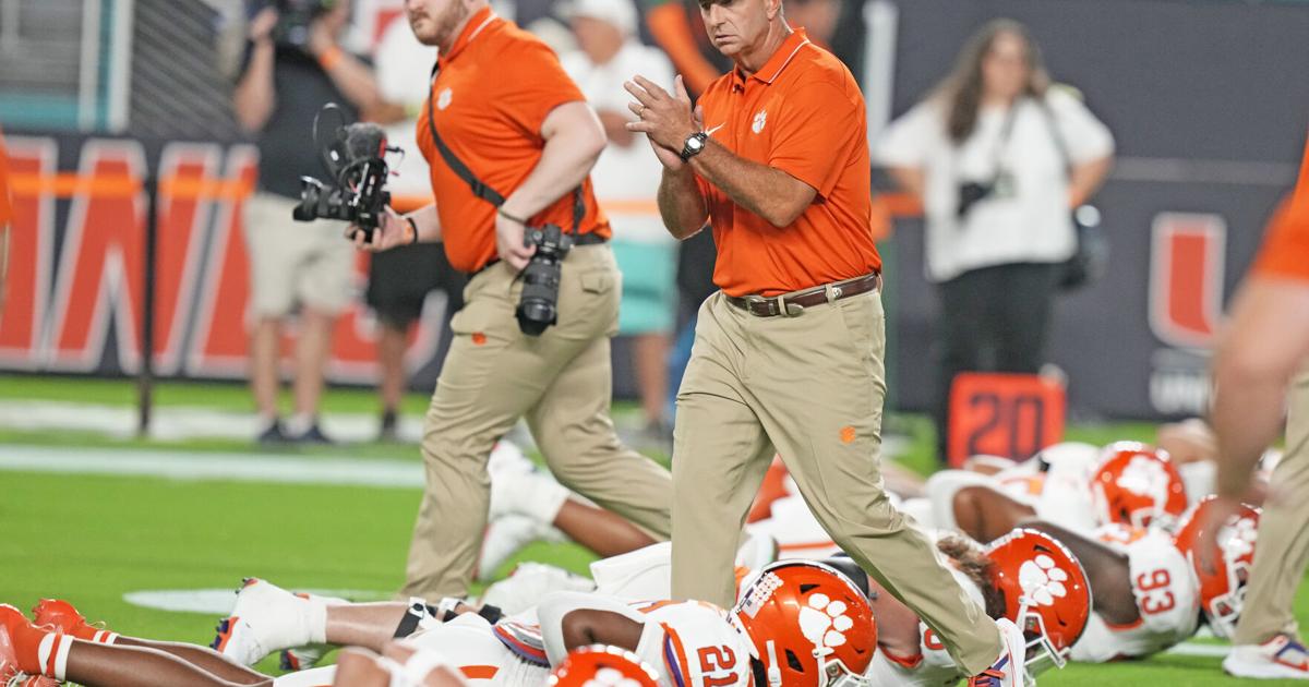 Clemson hosts Hurricanes in major showdown