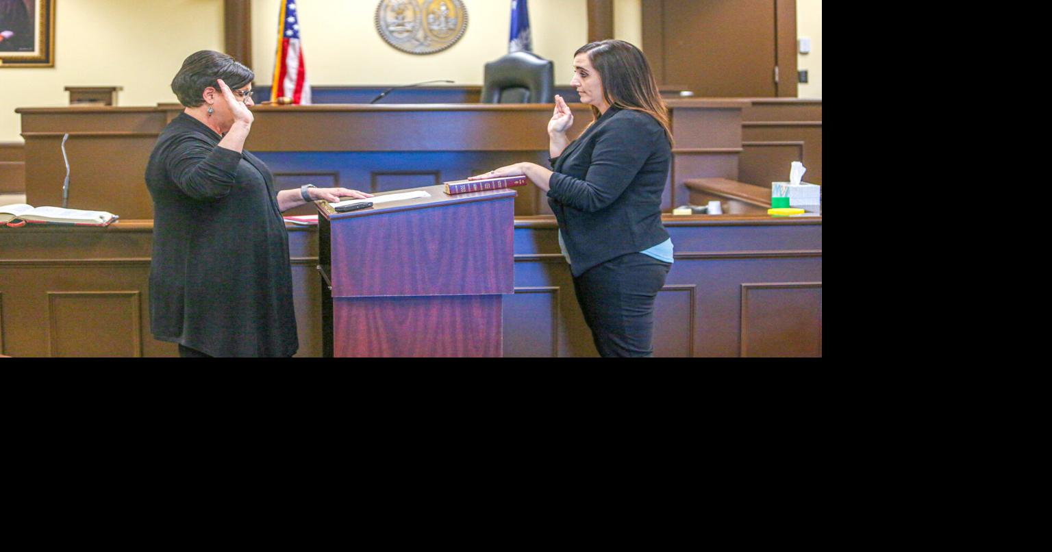 This is your homecoming : McKinney sworn in as judge Oconee County